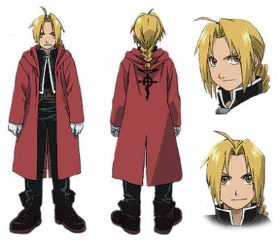 présentation des personnages : Edward Elric